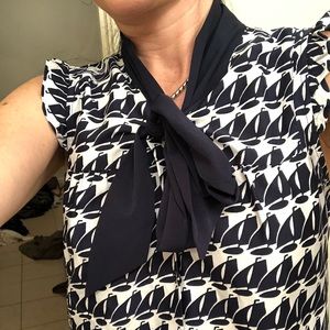 Tommy Hilfiger Tops - Tommy Hilfiger nautical top with tie Tommy Hilfiger Tops - Tommy Hilfiger nautical top with tie